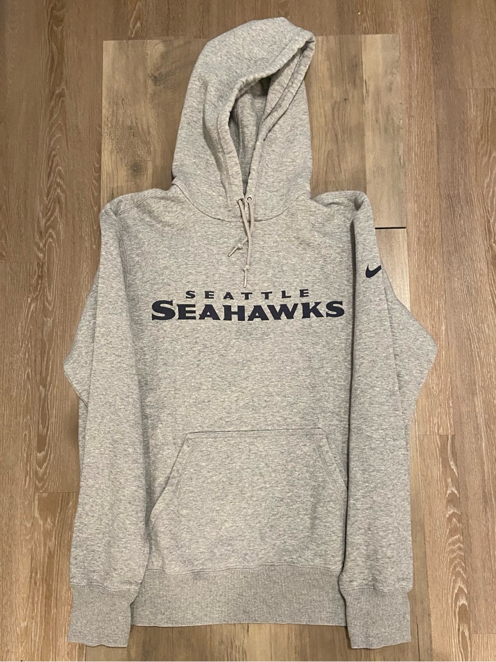 Nike Seattle Seahawks Gray Pullover Hoodie Sweatshirt